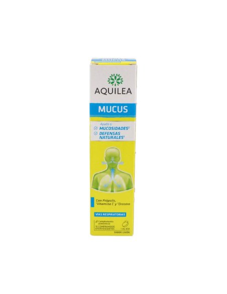 AQUILEA MUCUS 15 COMP EFERVESCENTES