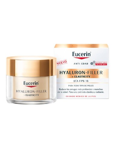 HYALURON-FILLER  ELASTICITY CREMA DE DIA FPS 15...